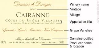 French Wine Label Information Wine Searcher Com