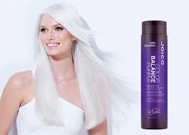 Purple shampoo and conditioners are particularly available for blonde hair cure and protection. Color Balance Purple Shampoo Joico