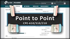Tp Link Pharos Cpe Point To Point Configuration Easy Step By Step Cpe610 Cpe510 Cpe210 Youtube