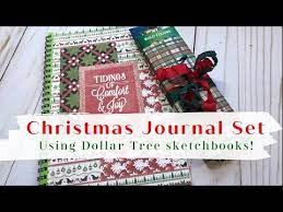 Diy Christmas Journals Using Dollar Tree Sketchbooks Christmas Craft Fair Series 2020 Youtube In 2021 Christmas Journal Christmas Craft Fair Craft Fairs