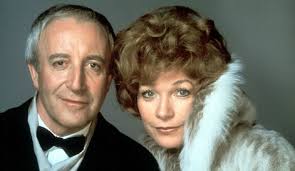 With Fran Brill and David Clennon in "Being There" (1979)