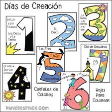 On march 17, 2019september 13, 2019 by coloring.rocks! Days Of Creation Bible Coloring Sheets And Posters Spanish Printable Craft Patterns