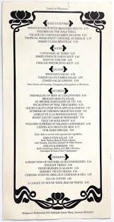 1980 S Vintage Lunch Menu Winston S Restaurant Adelaide St W Toronto Canada Vintage Menu Lunch Menu Fresh Fruit Cocktails
