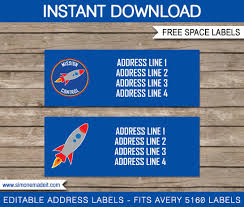 Template for google docs compatible with avery® 5160. Free Space Party Address Labels Template