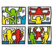 Résultat de recherche d'images pour "Keith Haring"