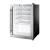 Glass Door Stainless Steel Glass Door Mini Fridge