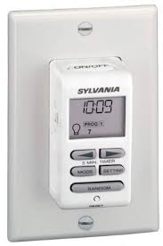 Sylvania Zip Set Light Switch With Digital Timer