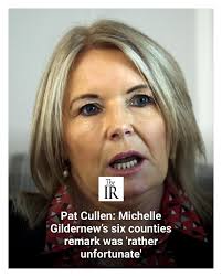 🗣️ Pat Cullen calls Michelle Gildernew's remarks about Northern Ireland  “unfortunate”.