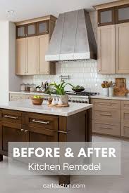 They're perfect for extra seating, as needed, in the living and dining room areas. Kitchen Makeover Goodbye Old Oak Cabinets Hello New Before And After Designed