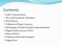 Bankers and those with savings saw huge benefits from the economic stability that the gold standard brought. Ppt Contents Powerpoint Presentation Free Download Id 2977142