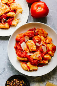 Homemade Potato Gnocchi With Fast Tomato Sauce Joanne Eats Well With Others Recipe Gnocchi Vegetarian Main Dishes Recipes