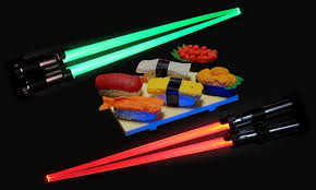 Up To 56 Off On Star Wars Lightsaber Chopsticks Groupon Goods