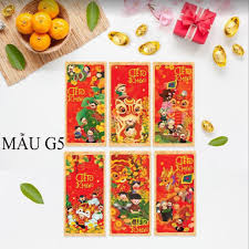 Khuôn chuẩn bao lì xì tại xưởng in giá rẻ , bạn download theo link sau Hot Bao Li Xi Vector Li Xi Combo 2000 Bao Chia Ä'á»u 5 Máº«u Hang Co Sáºµn Shopee Viá»‡t Nam
