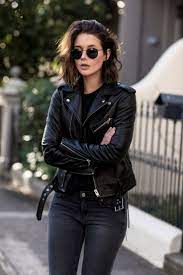 Harper And Harley Sara Donaldson Iro Leather Jacket Fashion Blogger Style Outfit On Oc Style Report The Edgy Fashion French Street Fashion Edgy Leather Jacket