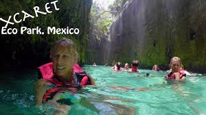 Vista del parque de xcaret cámara instalada en parque de xcaret. Xcaret Eco Park Mexico Youtube