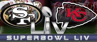 Super bowl xxxvi originally had a logo which was made of a background in black and mauve with the number written in gold color. Super Bowl 54 San Francisco 49ers Vs Kansas City Chiefs Baltimore Sports And Life