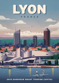 Epingle Par Elena Sur Lyon Affiches De Voyage Retro Affiches De Voyage Affiche Vintage