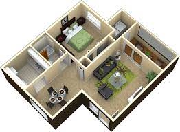 How big is a small apartment in feet? 1 Bedroom 1 Bath 650 Sq Ft This Is A Great Floor Plan Our One Bedroom Garden Apartment Offers Y House Floor Design Small House Floor Plans My House Plans