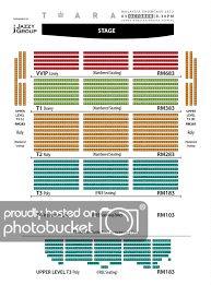 Seating Stage Plan Tickets Pricing For T Ara Music