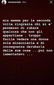 Non c'è dubbio sul fatto che nicolò zaniolo sia il personaggio del momento per quanto riguarda il mondo del calcio. Zaniolo Derubata Di Nuovo La Mamma Nicolo Su Instagram Fa Tremare La Roma Poi Non Vi Lamentate