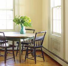 They work with lighting to coax your space to glow. Dining Room Color Ideas Inspiration Benjamin Moore Dining Room Wall Color Dining Room Colors Trendy Dining Room