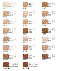 a guide to mac foundation colors c nc n nw w