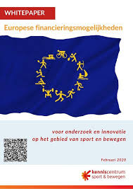 Kenniscentrum maakt Europese subsidies voor sport steeds beter bereikbaar - Kenniscentrum  Sport en Bewegen