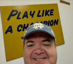 Notre Dame locked in with Loughlin! #prez