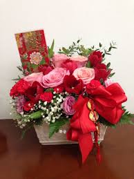 Chinese New Year Inspiration Table Flower Arrangement By Maghavanto Chinese New Year Flower Chinese Flowers Chinese New Year Decorations