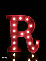12 Metal Red R Marquee Letters Marquee Light Light Up Etsy Light Up Marquee Letters Marquee Letters Marquee Lights