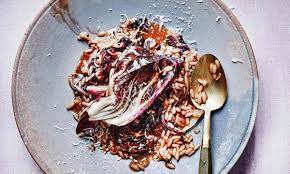 Drawing inspiration from italy, ainsley harriet demonstrates how to rustle up something qu. Giorgio Locatelli S Amarone And Radicchio Risotto Recipe Eat Your Books