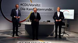 Kay nietfeld/afp/getty images kate connolly in berlin Germany Cdu Election Three Men Hoping To Replace Angela Merkel