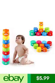 el folding cup children early education educational toys 0 years old 1 bebek oyuncaklari toys