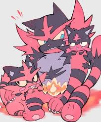 Tu cherches une peluche starter d'alola ? Litten Torracat Y Incineroar Gaming Mouse Pads And Like Omg Get Some Yourself 3753 Pokemon Incineroar Pokemon Moon Cute Pokemon