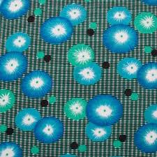 Boutique Petit Pan Tissus Coquelicot Bleu Coquelicots Peter Pan