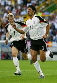 He scored or assisted in every agreed but there's no saying the players on the bench wouldn't be better. Pin By Football Icons On German Football Michael Ballack Germany Football Team Germany Football