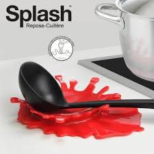 Repose Cuillere Splash Repose Cuillere Accessoires Cuisine Gadget Cuisine
