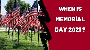 First introduced by congress in 1885 when it was decided that federal employees should have certain days off from these are the dates of the 2021 us federal holidays to mark on your calendar. When Is Memorial Day 2021 Youtube