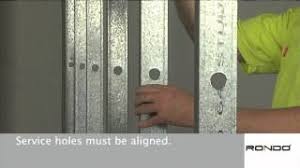We build a metal stud wall using a steel frame, plasterboard and insulation. How To Install Metal Studs 13 Steps With Pictures Wikihow