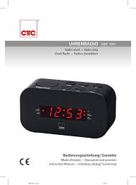 Clatronic Mrc 7007 User Manual Manualzz
