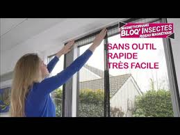 Rideau Magnetique Pour Une Maison Sans Insectes Youtube