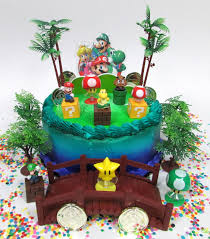 Happy birthday super mahrio ultimate metal forum. Super Mario Brothers Deluxe Game Scene Birthday Cake Topper Set Featuring Figures And Decorative Themed Accessories Buy Online In Cape Verde At Capeverde Desertcart Com Productid 41804257