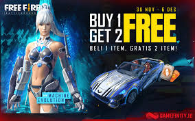Free fire es uno de los survival battle royale que más éxito está teniendo y que más nos está gustando, por eso ponemos a tu disposición esta lista con lo mejor de lo mejor en mods, apps y ayudas para garena free fire en android. Free Fire Gelar Promo Beli 1 Item Gratis 2 Item Gamefinity