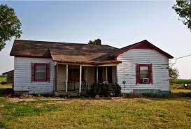 Dyess Arkansas Johnny Cash Childhood Home Famous Houses Johnny Cash Johnny Cash House