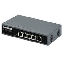 5-Port PoE++ Switch with 4 Gigabit Ethernet Ports and 1 RJ45 Gigabit Uplink  Port