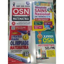 Osn sd bidang matematika bertujuan meningkatkan kemampuan bernalar berpikir kritis analitik dan kreativitas peserta didik secara sportif. Buku Olimpiade Osn Matematika Sd Mi Kumpulan Soal Pembahasan Shopee Indonesia