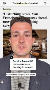 Is this goodbye to service charges in SF? 👀 #SFStandard #SanFrancisco  #SFFoodies #SFRestaurants