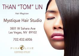 PURA LUXE has ARRIVED in LAS VEGAS, NV We are Very Excited to welcome the  incredibly talented, THAN "TOM" LIN of MYSTIQUE HAIR STUDIO as our very 1st  CERTIFIED PURA LUXE STYLIST