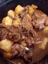 Make a batch and smother it over just about anything! Slow Cooker Neck Bones Potatoes I Heart Recipes