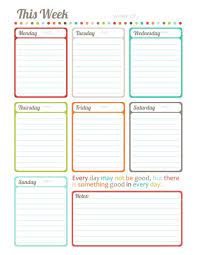 It includes some common holidays and events. Free Printable This Week One Page Planner Organization Daily Planner Printable Planner Printables Free